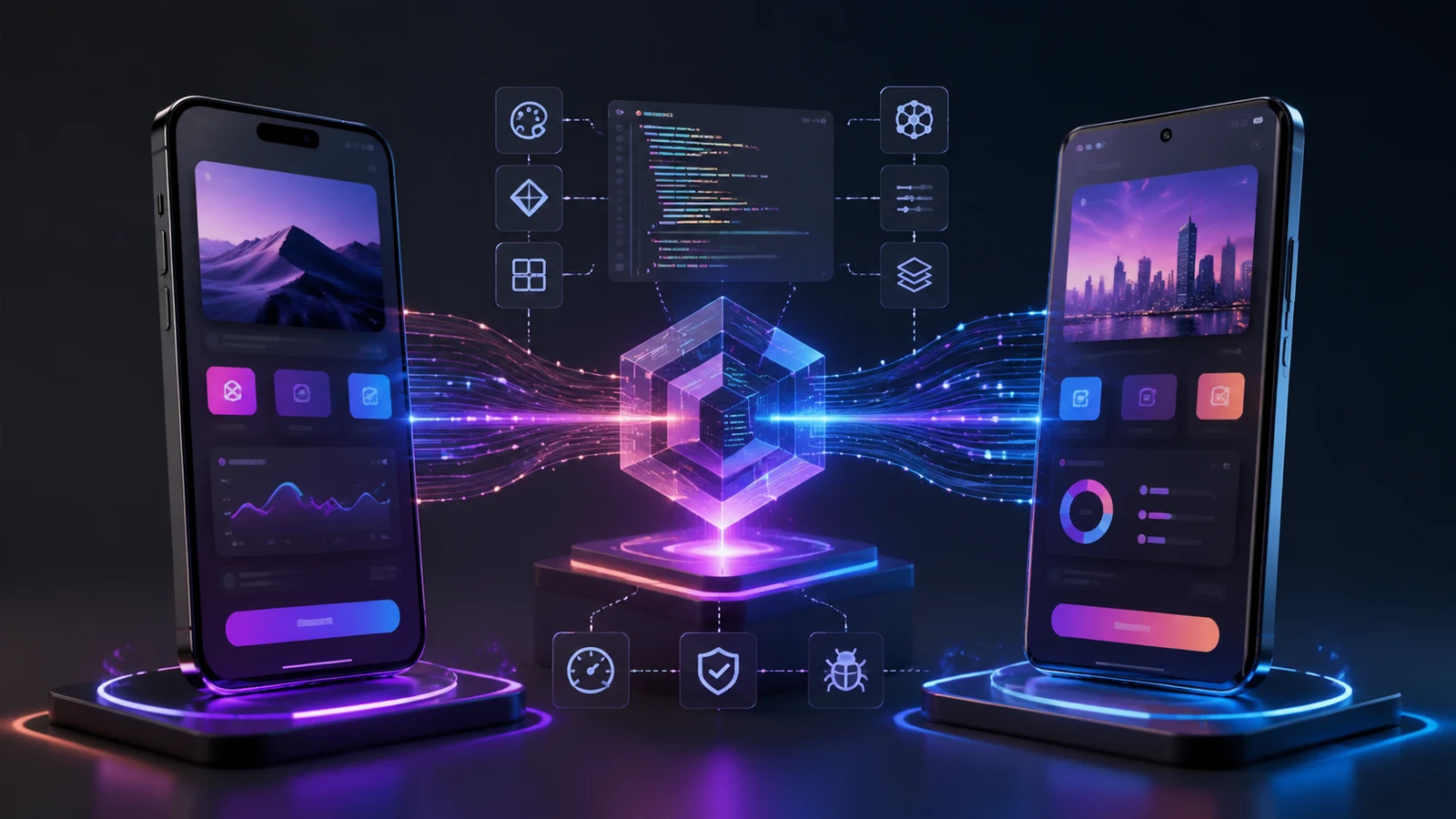 Flutter mobil uygulama geliştirme ile iOS ve Android için yüksek performanslı, ölçeklenebilir uygulama oluşturma sürecini keşfedin.